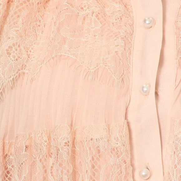 A Touch Of Romance Lace Dress Blush - Picture 4 of 4